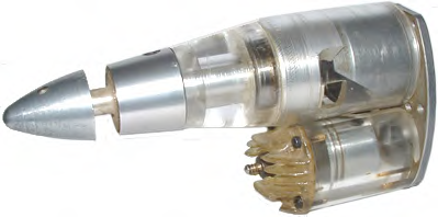 The transparent Aero .35 display engine