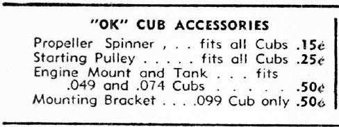 OK Cub .039 ad detail